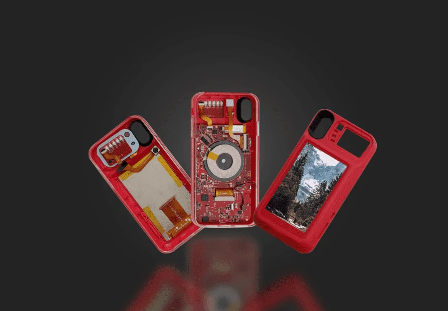 to make selfie photos from the back camera of the iPhone